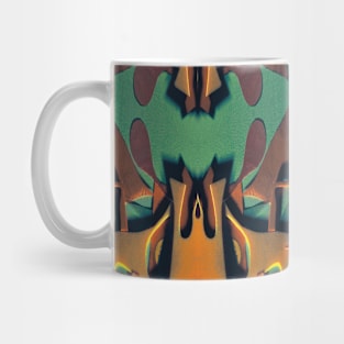 Fox Fire- Art Deco Fantasy Pattern Mug